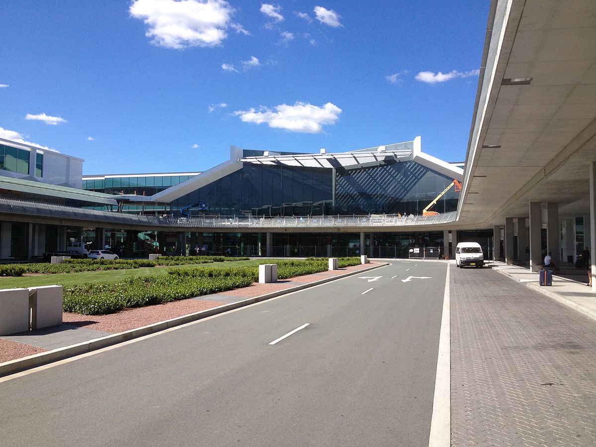 Canberra Airport is the main international gateway to Australia's capital.
