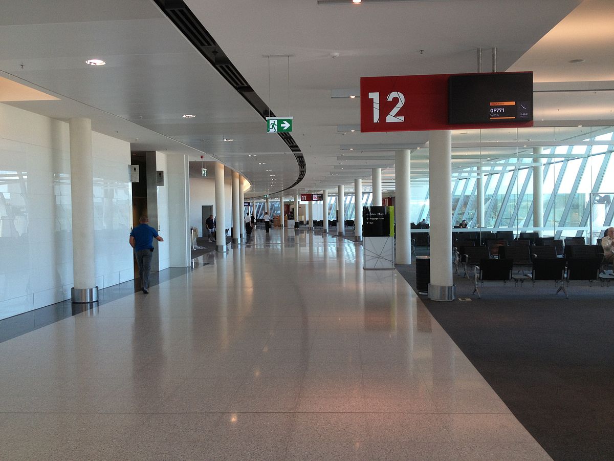 Canberra Airport has a single terminal.
